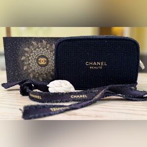Chanel Beauté Midnight Blue Cosmetic Case